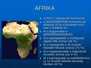 afrika