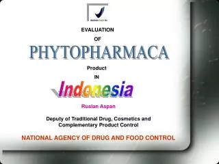 Ruslan Aspan Deputy of Traditional Drug, Cosmetics and Complementary Product Control