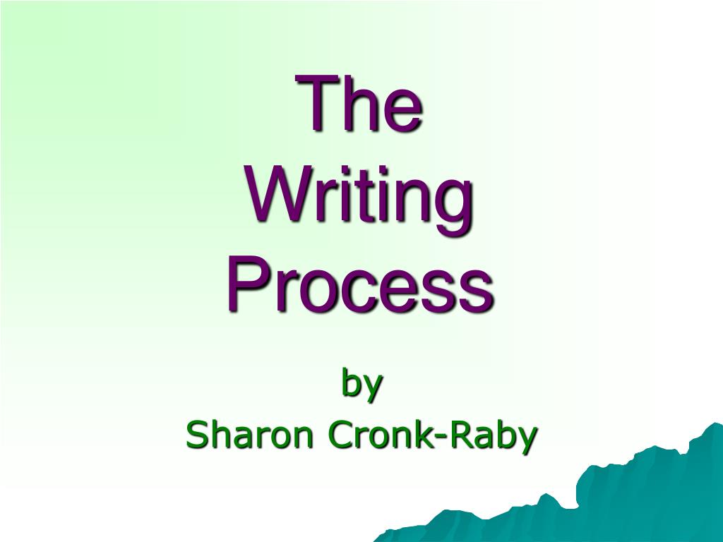 PPT - The Writing Process PowerPoint Presentation, free download - ID ...