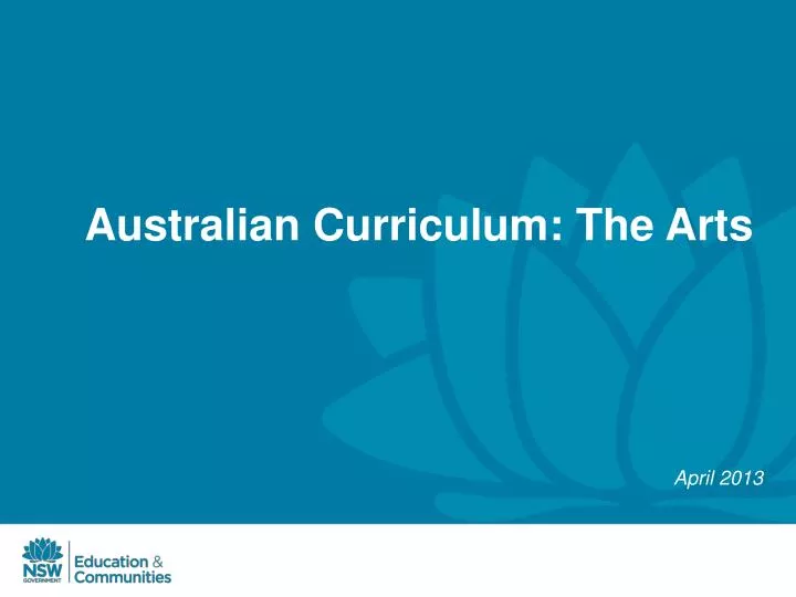 australian curriculum the arts