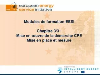 modules de formation eesi chapitre 3 3 mise en uvre de la d marche cpe mise en place et mesure