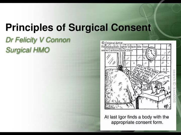 principles of surgical consent