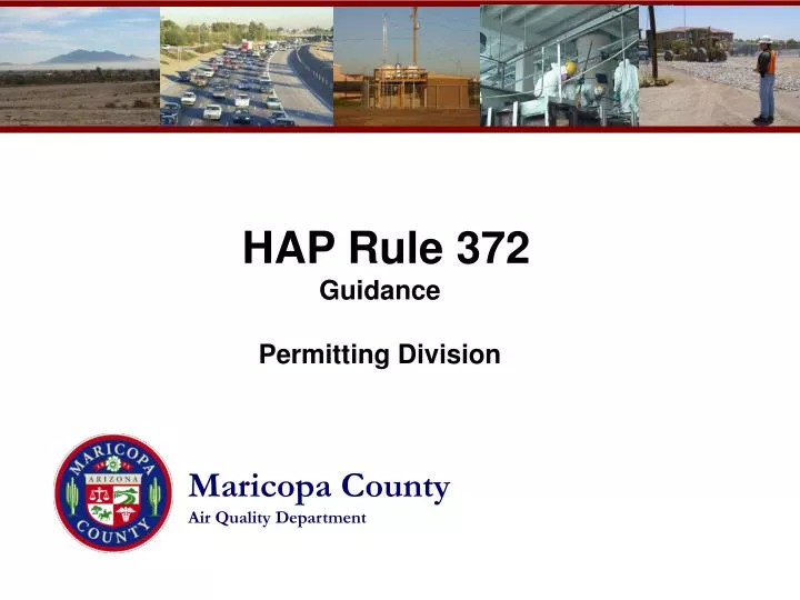 hap rule 372 guidance permitting division