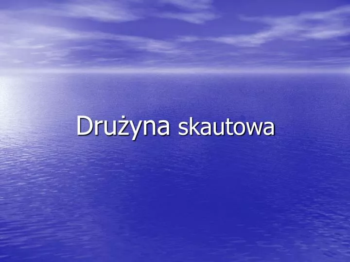 dru yna skautowa