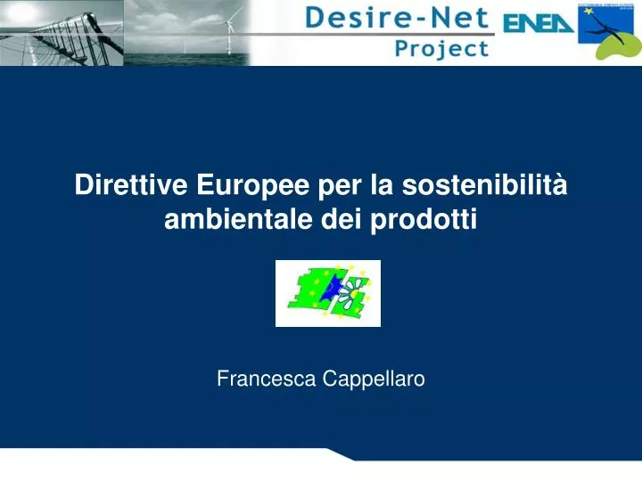 direttive europee per la sostenibilit ambientale dei prodotti