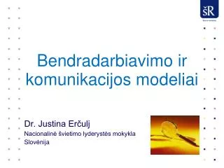 bendradarbiavimo ir komunikacijos modeliai