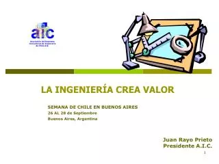 la ingenier a crea valor