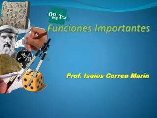 funciones importantes