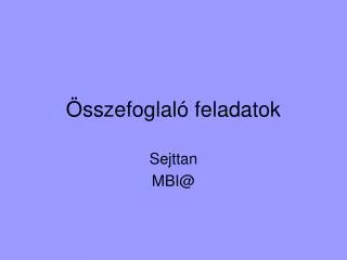 sszefoglal feladatok