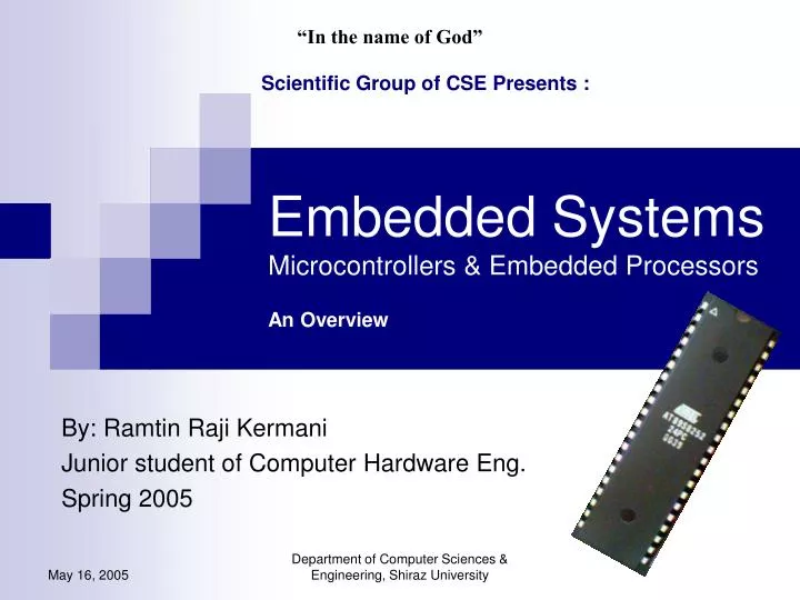 embedded systems microcontrollers embedded processors an overview