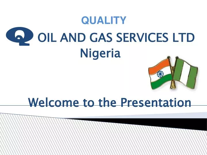 q oil and gas services ltd nigeria