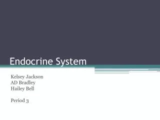 Endocrine System