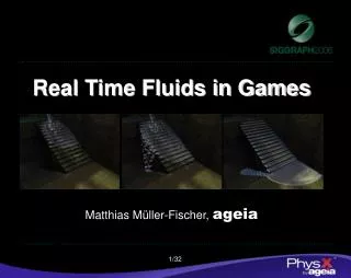Real Time Fluids in Games