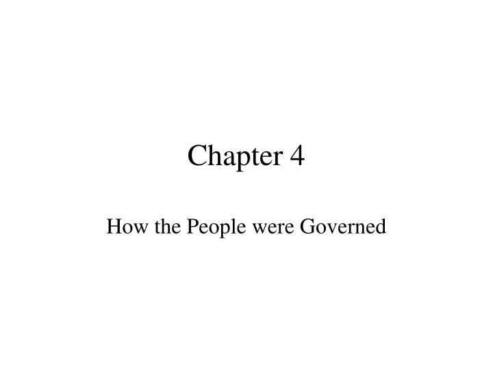 chapter 4