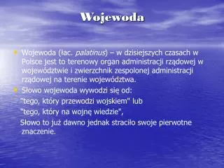 wojewoda