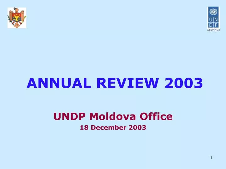 annual review 2003