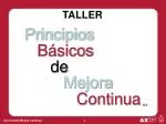 TALLER - slide 1