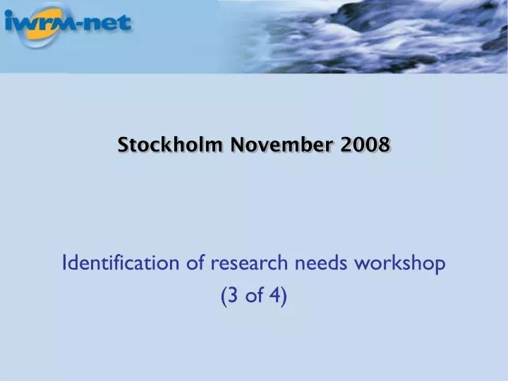 stockholm november 2008