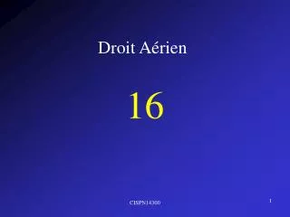 droit a rien