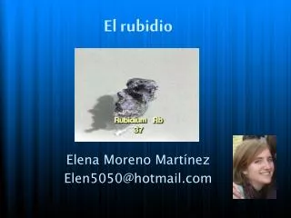 el rubidio