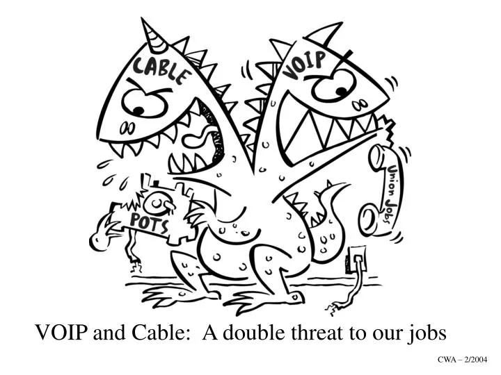 voip and cable a double threat to our jobs