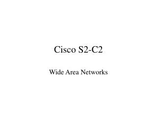 Cisco S2-C2