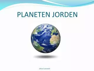 planeten jorden