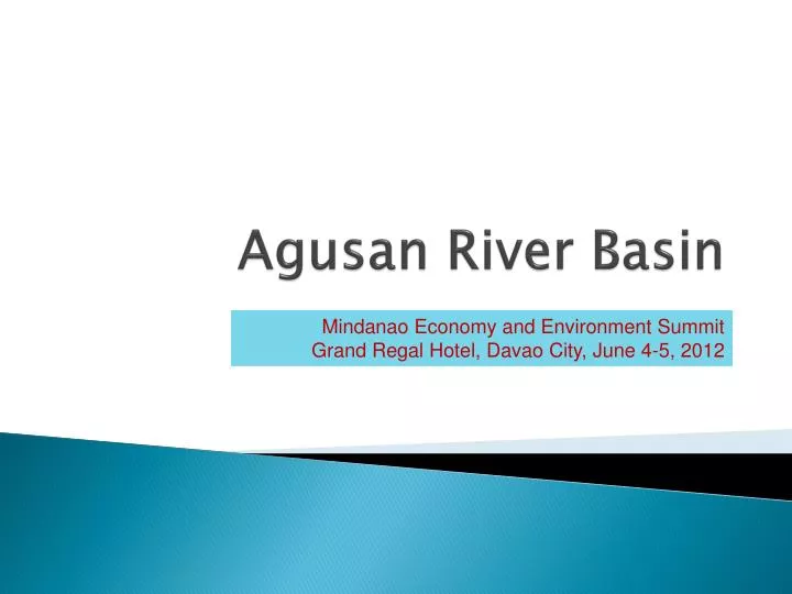 agusan river basin