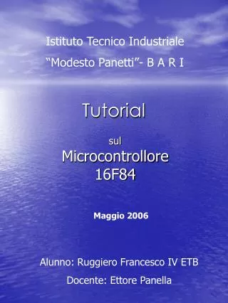 tutorial