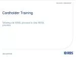 Transitioning from Old SDOL to New SDOL: A Comprehensive Guide - slide 1
