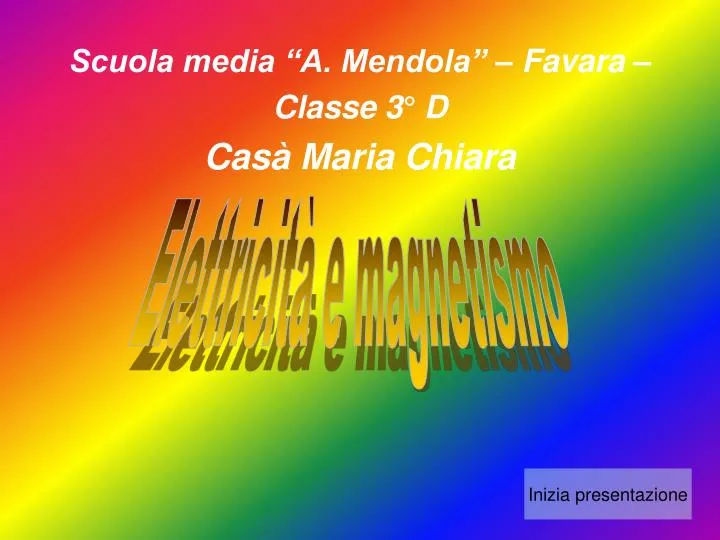 scuola media a mendola favara classe 3 d cas maria chiara