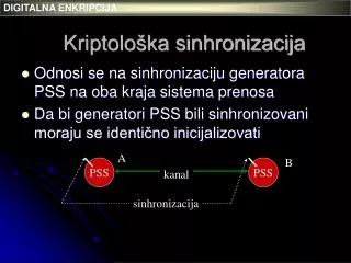 kriptolo ka sinhronizacija