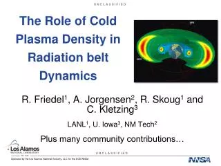 The Role of Cold Plasma Density in Radiation belt Dynamics