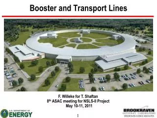 Booster and Transport Lines