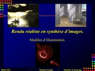 rendu r aliste en synth se d images