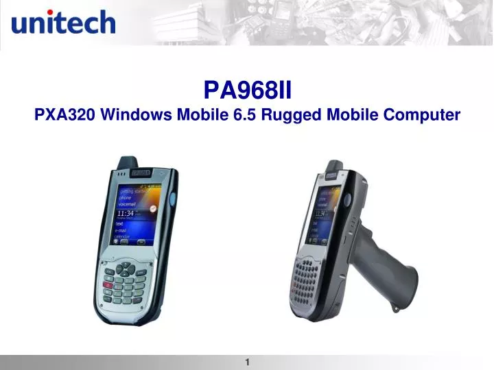 pa968ii pxa320 windows mobile 6 5 rugged mobile computer