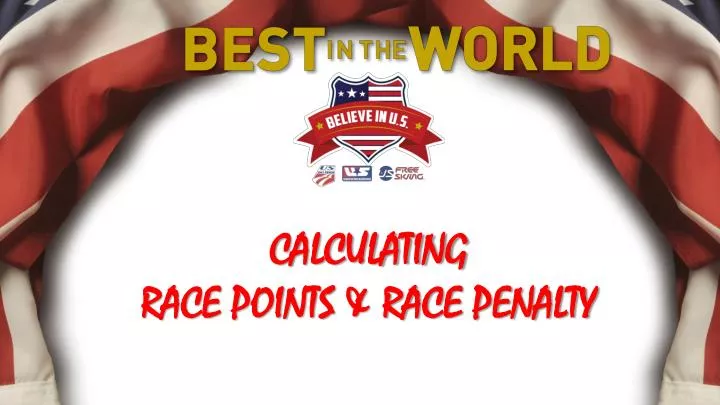 calculating race points race penalty