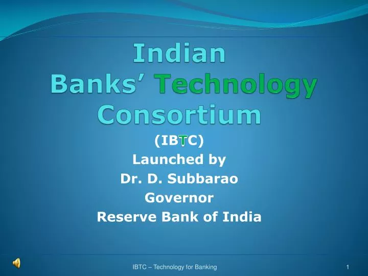 indian banks technology consortium