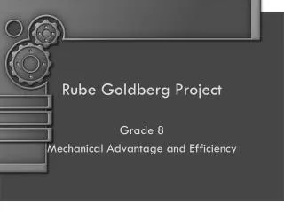 Rube Goldberg Project