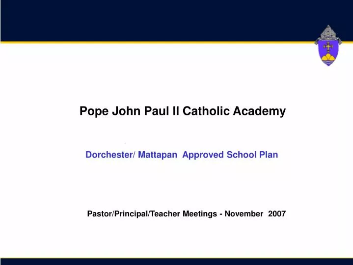 pope john paul ii catholic academy