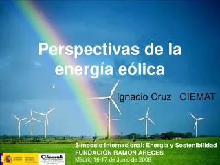 perspectivas de la energ a e lica