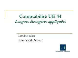 comptabilit ue 44 langues trang res appliqu es
