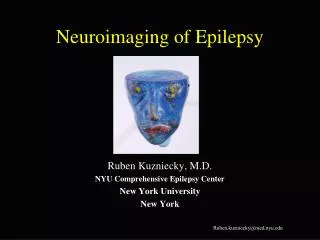 Neuroimaging of Epilepsy