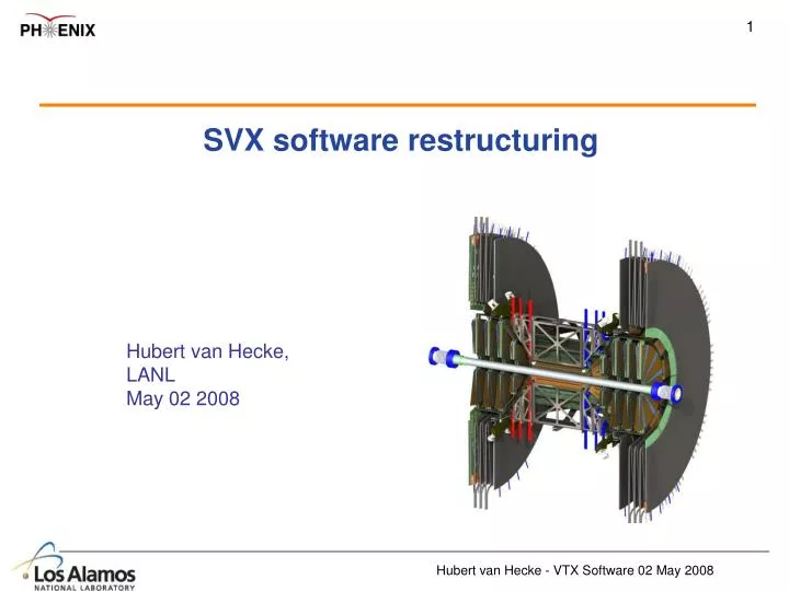 svx software restructuring