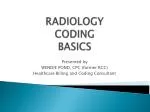 PPT - Interventional Radiology Coding Basics PowerPoint Presentation ...
