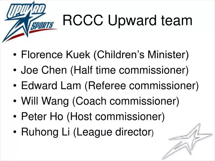 rccc upward team