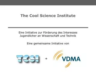 the cool science institute