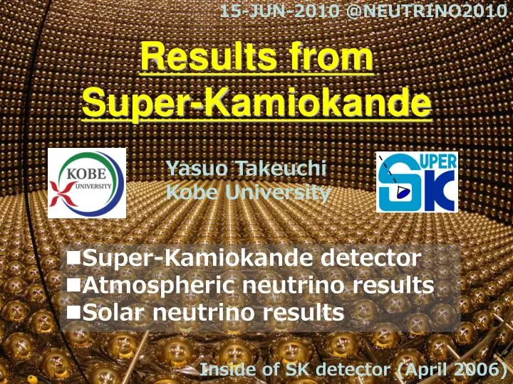 results from super kamiokande