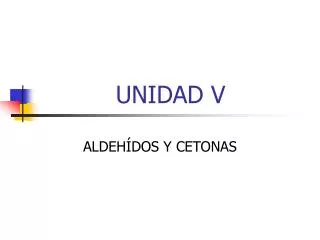 unidad v