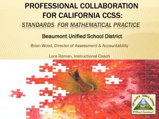 Standards for mathematical practice